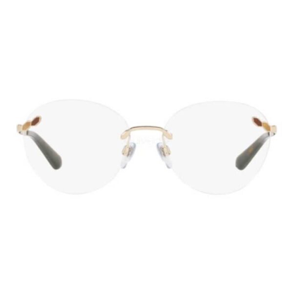 bvlgari rimless eyeglasses