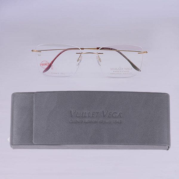 Vuillet Vega Prestige VV1953 F3 01 Rimless Eyeglasses - Image 2