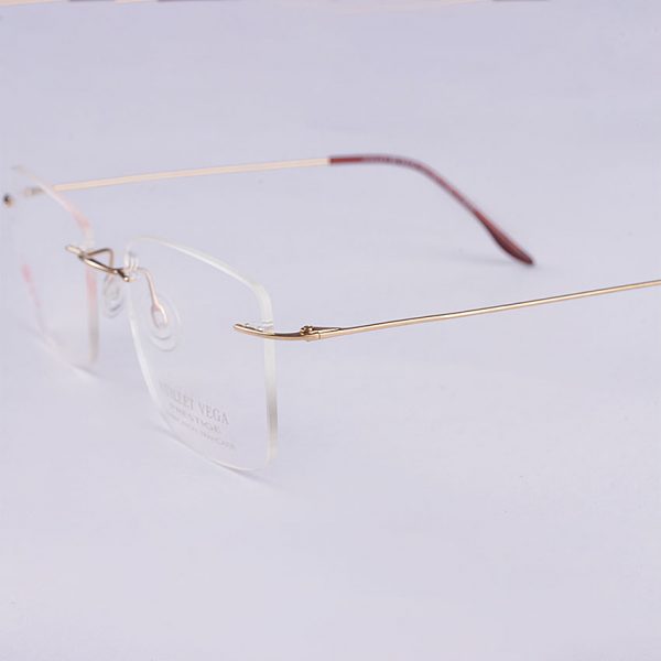 Vuillet Vega Prestige VV1953 F3 01 Rimless Eyeglasses - Image 5