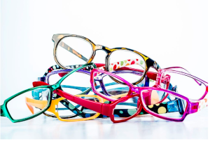 variety of eyeglass frames