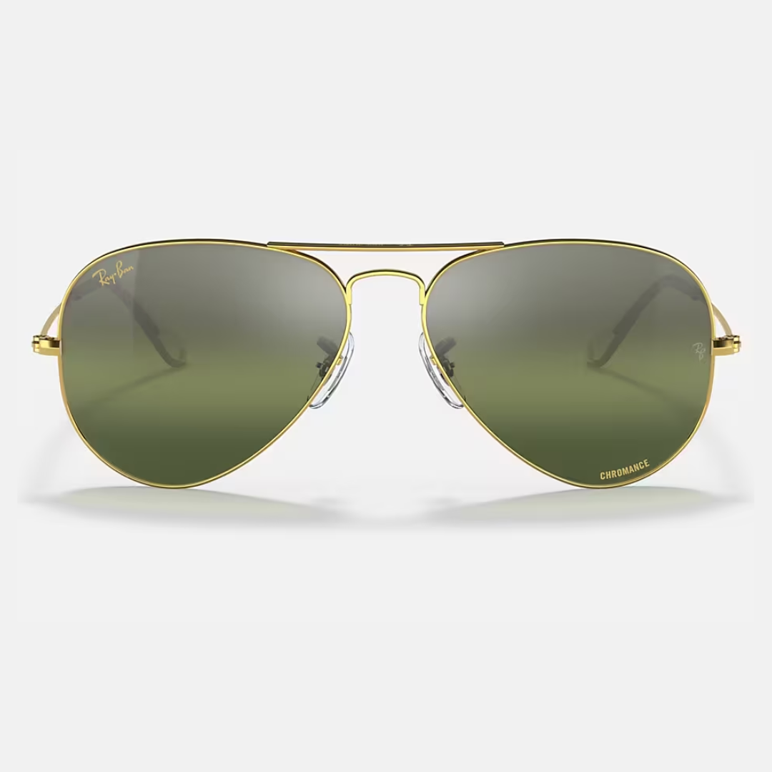 RB3025 9196G4 Legend Gold Aviator Polarized Sunglasses - Hovina glasses