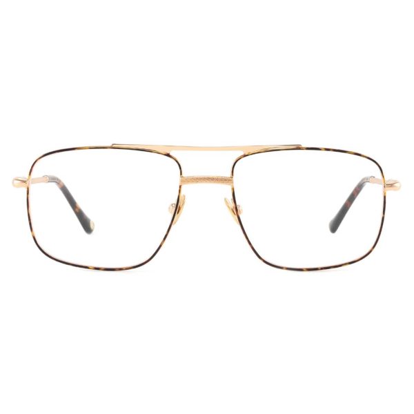 Clary Gray Stockholmer 24k Gold Plated Eyeglasses (Gold/Black) - Image 2