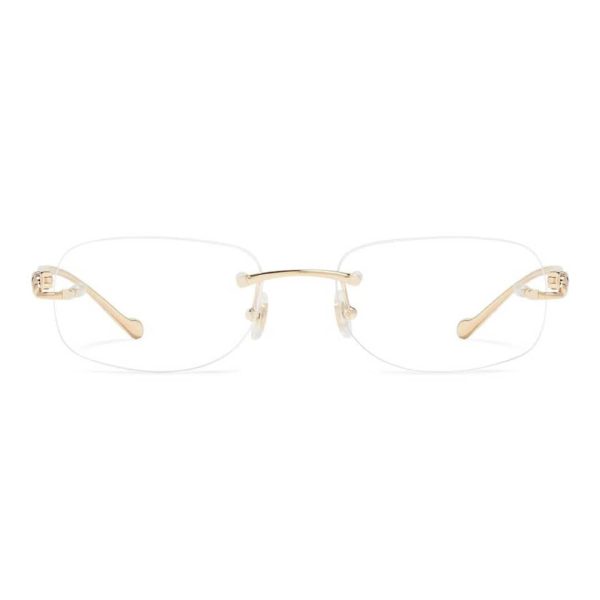 CT 0058O 001 Rimless Eyeglasses