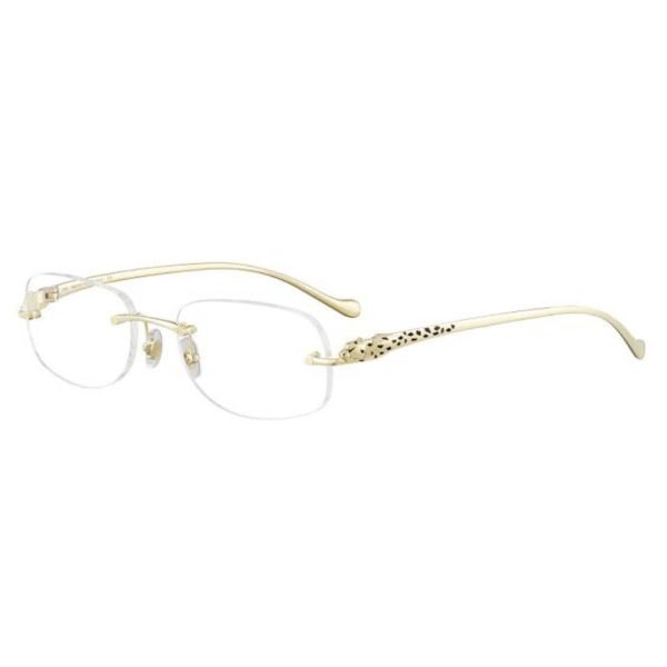CT 0058O 001 Rimless Eyeglasses
