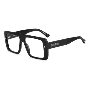 D2 0166 284 Black Eyeglasses