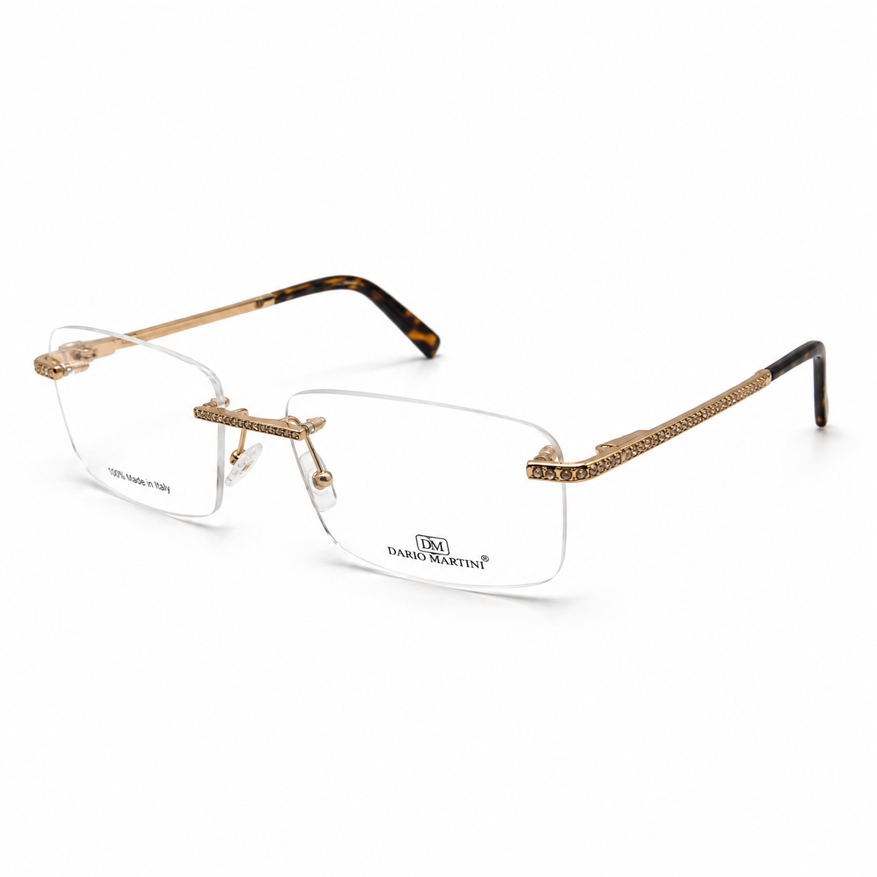 Dario Martini DM 878 3 Rimless Eyeglasses