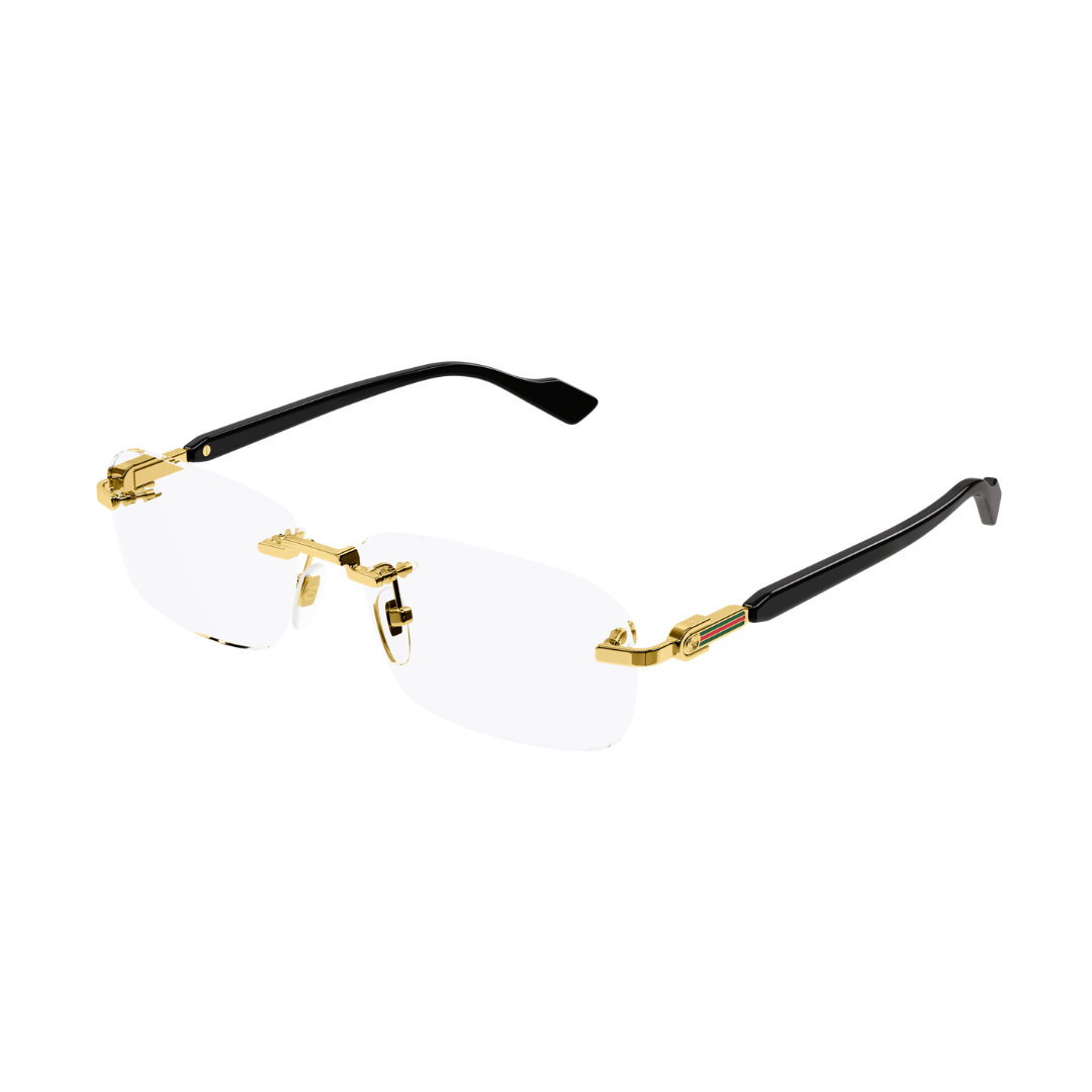 GG1221O 001 Rimmless Eyeglasses